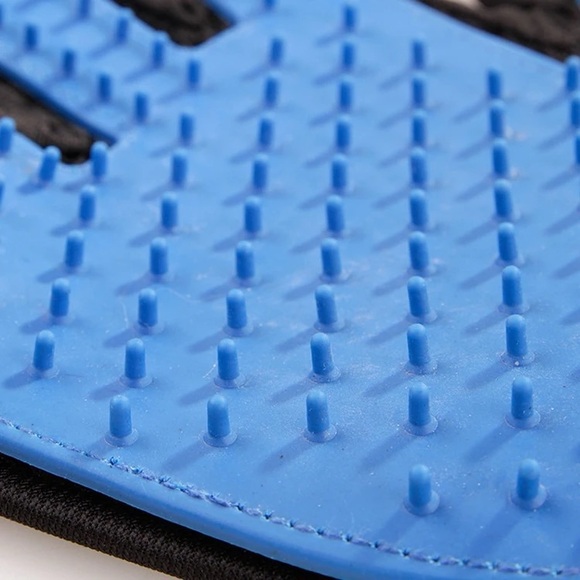 Silicone Pet Bath Glove - BLUE - Picture 3 of 4